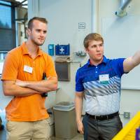 Guests at the Engineering Design Project Preview Event